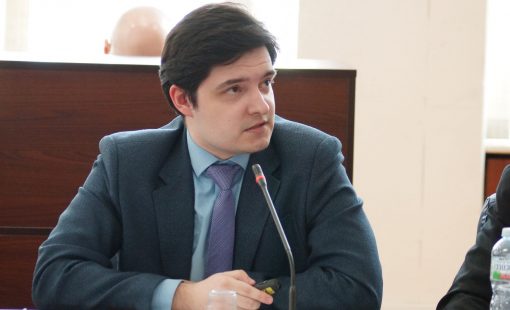 Илья Щербаков на международной конференции молодых учёных в ИМЭМО РАН