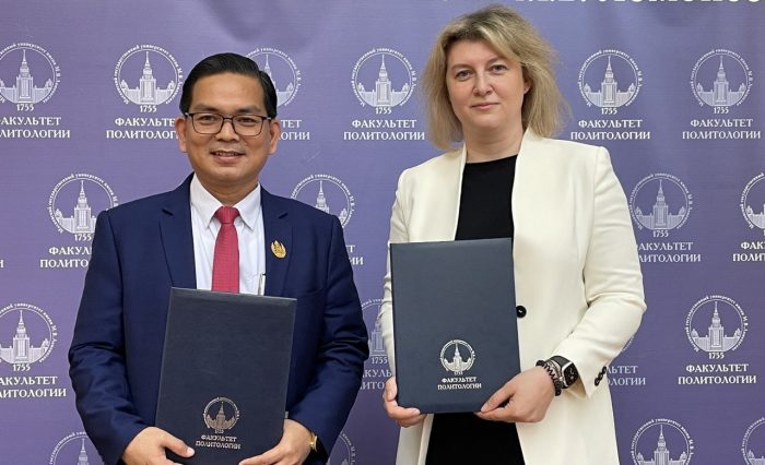 ФП МГУ и Институт международных отношений Камбоджи подписали Соглашение о сотрудничестве