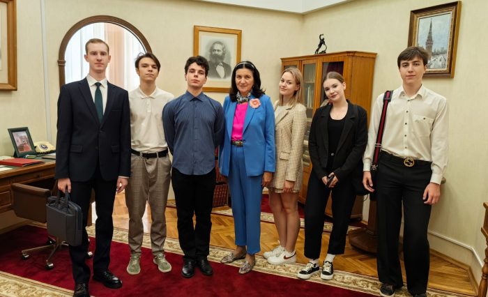 Студенты факультета политологии МГУ посетили Библиотеку Администрации Президента