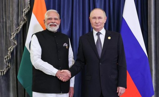 Н. Моди и В. Путин Н. Моди и В. Путин